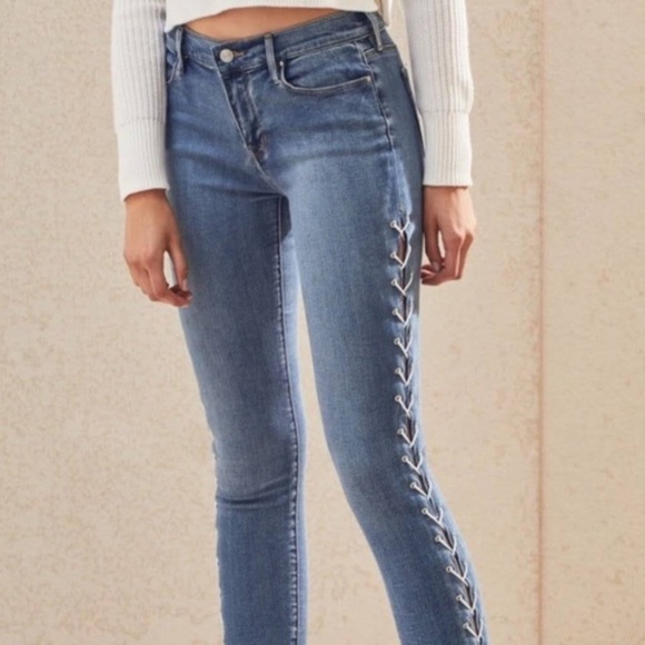 PacSun Lace Up Jeans - Picture 1 of 5
